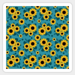 Sunflower Fields Forever Sticker